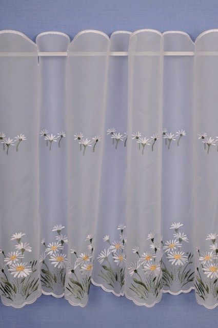 Margarétás volie vitrázs